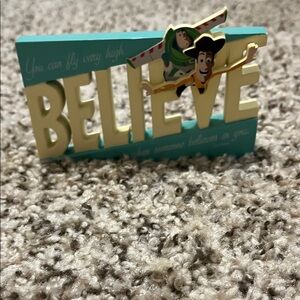 Hallmark Toy Story “you can fly very high when someone believes in you.” Decor
